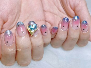 エンジェルガーデンネイル 池袋店(Angelgarden nail)/チークマグネットネイル