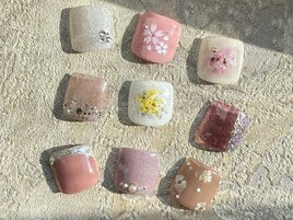【フット定額】シンプルアート