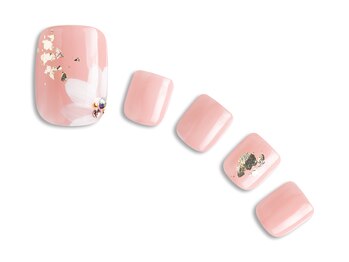 プラスネイル 銀座中央通り店(PLUS NAIL)/【1313】手書きフラワー¥8,789