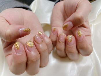 キキネイル たまプラーザ店(kikinail)/1月定額B クリアネイル