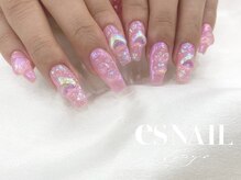 エスネイル 新宿西口店(es NAIL)/うるきらpink
