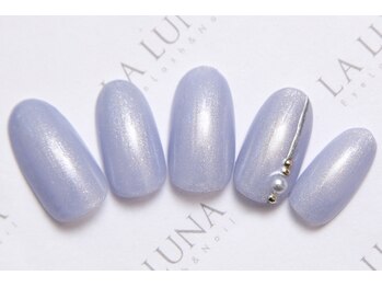 ラルナ ネイルアンドアイラッシュサロン(LA LUNA nail & eyelash salon)/23年8月9月◇定額ナチュラル◇