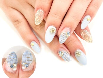 ネイルコレクション ピンク(Nail Collection Pink)/ジェル定額¥7990★ツイード