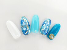 ビーケア 自由が丘店(B.care)/シェルアート￥6480