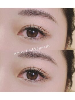 アミーラ(Amira)/韓国風束感ワンホンマツエク