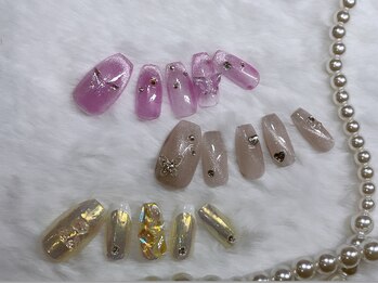ネイル ボンボニエール 京阪シティモール天満橋店(Nail bonbonniere)/ワンホンネイル