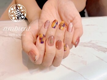 ネイルスタジオ アンビエント 表町店(Nail Studio ambient)/秋ネイル