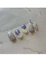 ラピス(Lapis)/ニュアンス/ホロ/ミラーネイル