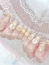 ファラウェイネイル(Faraway nail)/黄色ネイル♪