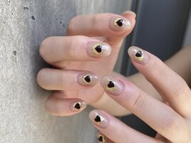 個性派ハート×ゴールド