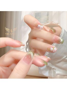 ヘブン ネイル 鶯谷(HEAVEN Nail)/爽やかな夏のデザイン
