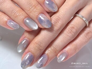 メルシーネイル(merci nail)の写真/≪カラー変更無料≫ネイル初心者の方にもわかりやすい明瞭設定☆不安な方は是非ご相談ください♪