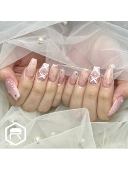 レディスペネイル ノウラ 名駅店(Redispe nail NouRa)/ガーリーデザイン