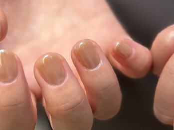 ウカ(ukacojp/store)/ナチュラルカラーにミラーネイル
