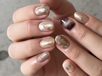 リノ 大阪本町店(lino)/ニュアンスネイル【11.25】