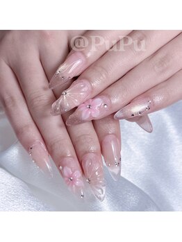 クイーンズビューティーサロン 新宿本店(Queen's beauty salon)/チップ長さ出し10本やり放題
