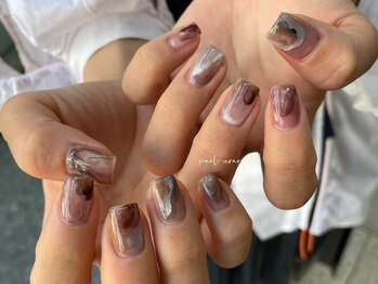 ネイル アヴァンス あべのルシアス店(Nail AVANCE.)/似合わせニュアンス 大野