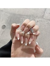 アンダーバーホワイトプラス 南海難波店(_WHITE+)/マットフレンチ