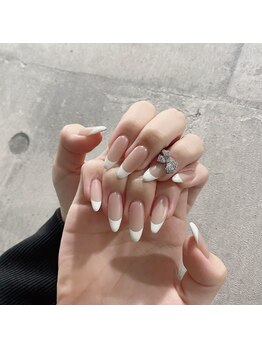 アンダーバーホワイトプラス 南海難波店(_WHITE+)/マットフレンチ