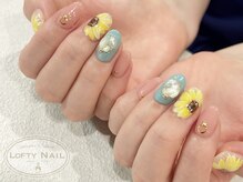 ロフティーネイル 駒川店(Lofty Nail)/ひまわりネイル