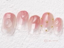 ネイルメゾン 新宿店(NAIL MAISON)/ぬりかけしずくクリアキラキラ