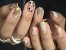 鉱物ネイル/ニュアンスネイル