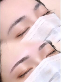 ソナム バイ レンジ(sonam by lange)の写真/【亀山/鈴鹿】似合わせ美眉で垢抜け顔に＊骨格に合わせたアイブロウWAXで大人可愛い理想の眉を叶える！