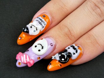 リングアリング(Ring a Ring)/ハロウインネイル