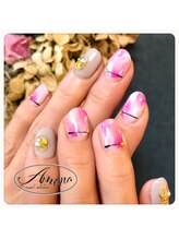 アモーナ ネイルアトリエ(amona nail atelier)/ピンクのニュアンスnail♪