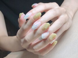 非対称ネイル☆