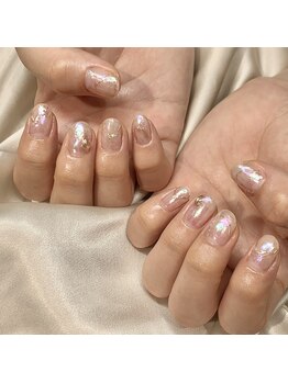 #107 ベージュ×ゴールド￥7150