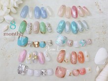 プレジールリュクス(Plaisir luxe)/8monthly nail &nbsp;collection