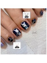 ハヌル(haneul.)/推し活ネイル【黒執事】