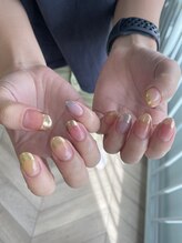 ジェイエヌ バイ ネオリーブ(J/N by neolive)/ミラーフレンチネイル　￥8800