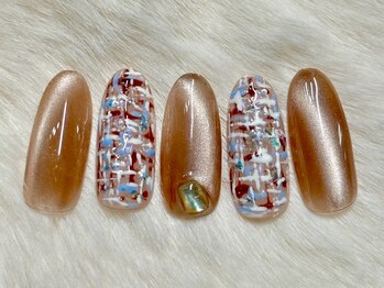 インプレス 大井町店(Impress)の写真/綺麗め王道デザインが好評♪丁寧なネイルケア・美フォルムで差がつく☆存在感あふれるシンプルネイルを*