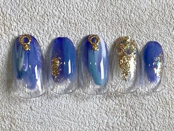 レイネイル 岐阜茜部店(RAY NAIL)/クリスタニュアンスグラデ