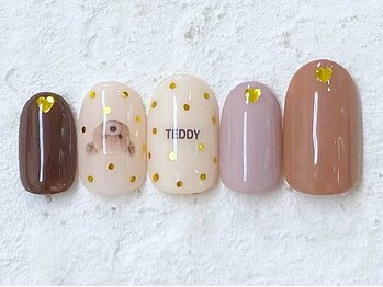 ネイルビート(NAIL BEAT)/ハートネイル メタリック