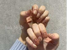 ハク ネイル バイジェービー 稲毛(hak nail byjb)/ニュアンスアート