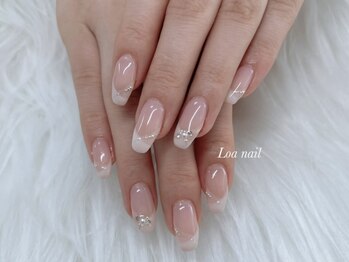 ロアネイル(Loa nail)の写真/お客様一人一人のライフスタイルに合わせたデザインをご提案！お仕事で派手なネイルが出来ない方にも◎