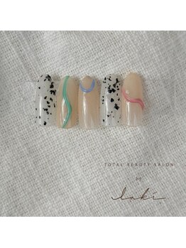 バイラキ(by laki)/3月キャンペーンネイル