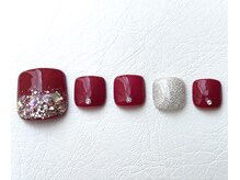 カミアンユイヤ ネイルラボ(KAMIANYUIYA Nail LAB)/ワンカラー/ストーン