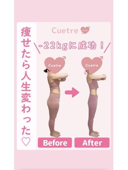 キュートレ 門前仲町店(Cuetre)/お客様のビフォアフ♪