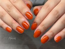 エクラス 銀座(Heclats)/オレンジ/ワンカラー/シアー