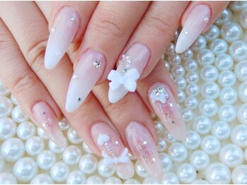 フラッシュネイル フレンテ西宮店の写真/除去付<選べるデザイン定額¥5290&¥6290&¥7290>★長さ出し1本(チップ¥600*3本迄¥1800/ジェル¥700*10本¥7000)