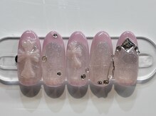 ペスカ 博多駅前店(pesca)/ピンク×ラメ×クロム