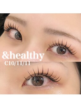 Private Salon MYU【まつげパーマ/マツエク/ネイル/フィルイン/パラジェル/毛穴洗浄】/&healthy/エクステ×パーマ