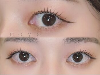 コヨ(coyo)の写真/《どんなお目元にも◎》自まつ毛の状態・生え方・目の形に合わせた上品なまつげパーマ★