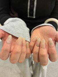 花柄ネイル