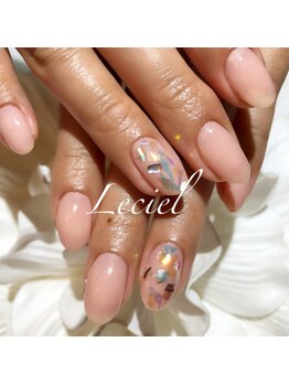 ルシエル(LeCiel)/シンプルオフィスネイル4980円