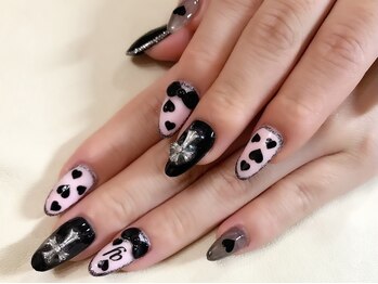 ラビング(Loving)/黒&ピンク